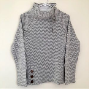 Prana Lucia herringbone sweater